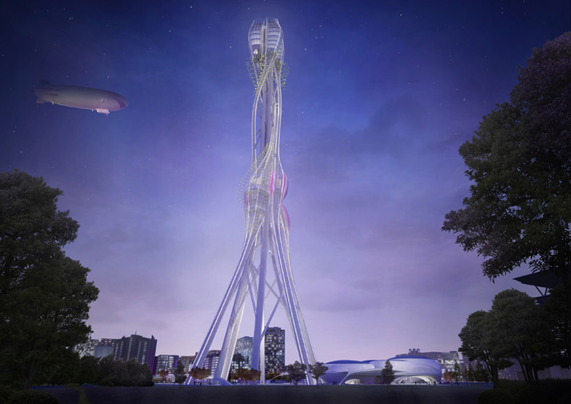 Illustration for article titled Taiwan missed out on this alien walker tower